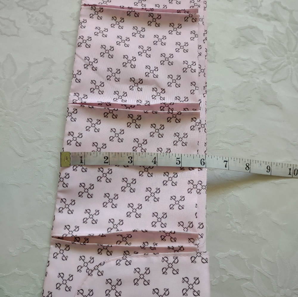 Pink Purse Organizer Insert Large 8 Pockets - Picture 3 of 7